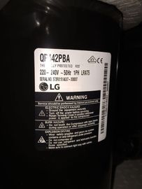 কেনা LG Enclosed Commercial AC Rotary Compressor , Refrigeration Scroll Compressor QP442PBA online manufacture