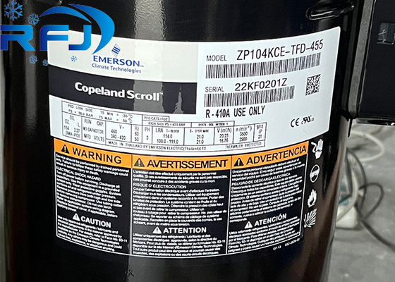 কেনা 9HP Copeland R410a স্ক্রল কম্প্রেসার ZP104KCE-TFD-455 HAVC এর জন্য online manufacture