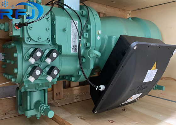 কেনা HSN8591-180 180HP R134A স্ক্রু রেফ্রিজারেশন নিম্ন তাপমাত্রা সেমি হার্মেটিক কম্প্রেসার 400-460V 50Hz/60Hz online manufacture