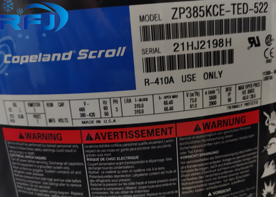 কেনা ZP385KCE-TWD-522 কোপল্যান্ড স্ক্রল কম্প্রেসার 3 ফেজ এয়ার কন্ডিশনার জন্য রেফ্রিজারেশন online manufacture