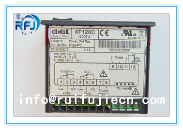 কেনা Black Dixell Thermostatic Controller , Digital Temperature Controller Dual output thermostat XT120C online manufacture