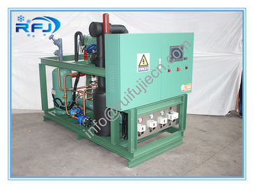 কেনা Air Cooled Screw Compressor Condenser Unit / Damai R404a Condensing Units online manufacture