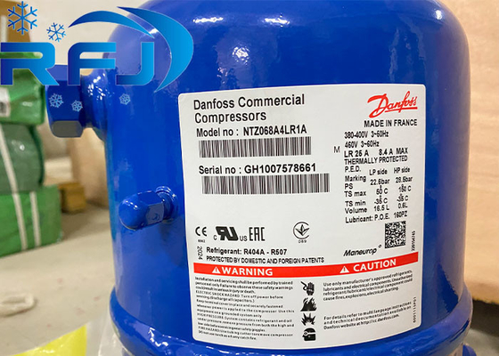কেনা Maneurop পিস্টন রেফ্রিজারেশন কম্প্রেসার NTZ068A4LR1A রেফ্রিজারেন্ট R404a-R507 online manufacture
