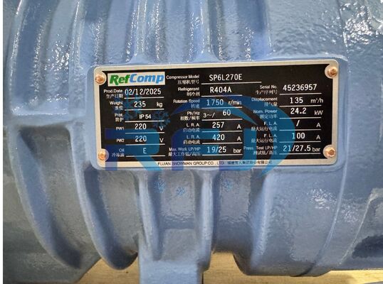 কেনা রেফকম্প SP6-L-270E পিস্টন সেমি-হারমেটিক কম্প্রেসার online manufacture