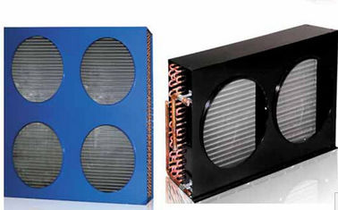 কেনা 3HP 2 fans Air Cooled Condenser , freezer Refrigeration condenser FNF-7.2/26 for condensing unit online manufacture