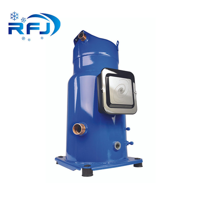 SM100S4VC ড্যানফস স্ক্রোল কম্প্রেসার 8HP SM100-4VI R22 স্ক্রোল কম্প্রেসার নীল রঙ