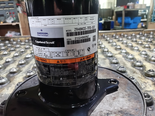 HVAC Copeland Hermetic Scroll Compressor 15HP বন্ধ পিস্টন প্রকার ZB114KQE-TFD-550