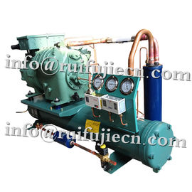 অনুভূমিক রেফ্রিজারেটর কনডেন্সার ইউনিট 3-40HP সেমি হারমেটিক কনডেন্সিং ইউনিট