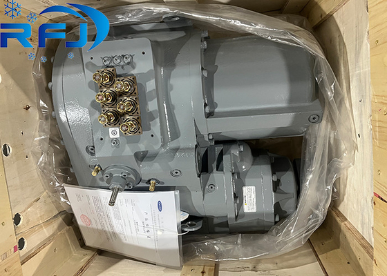 ক্যারিয়ার 06DA825 সেমি হারমেটিক কম্প্রেসার 7.5HP 4.5L তেল চার্জ 400V 50Hz