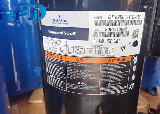HVAC শিল্পের জন্য ZP182KCE-TFD-455 কোপল্যান্ড স্ক্রোল কম্প্রেসার