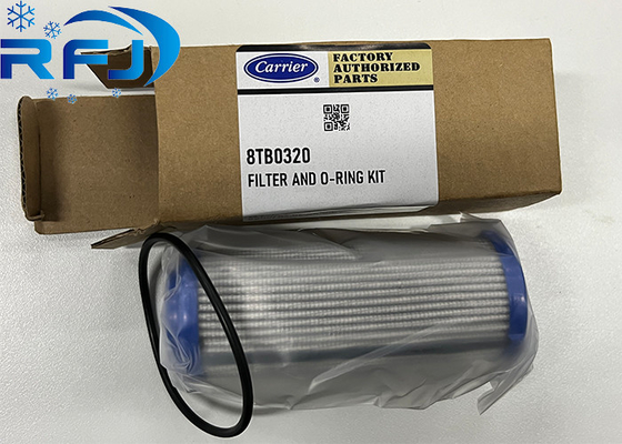 ক্যারিয়ার পার্টস 8TB0320 ফিল্টার এবং O- রিং কিট 100% অরিজিনাল ব্র্যান্ড নিউ