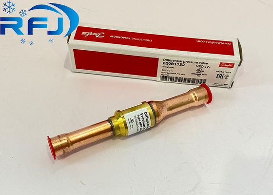 Danfoss 020B1132 ডিফারেনশিয়াল চাপ ভালভ NRD 12s ইনলেট আকার 1/2 ইন আউটলেট আকার 1/2