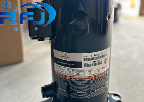 ZP সিরিজ Copeland রেফ্রিজারেশন কম্প্রেসার ZF15KQE-TFD-551 R410A