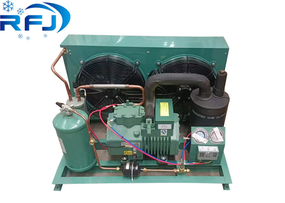 বায়ু শীতল 1 থেকে 70HP পিস্টন রেফ্রিজারেশন কনডেনসিং ইউনিট R404A R22 R134a R507