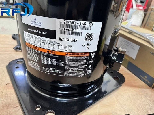ZR250KC-TWD-522 কোপল্যান্ড হার্মেটিক স্ক্রোল কম্প্রেসার রেফ্রিজারেন্ট R22