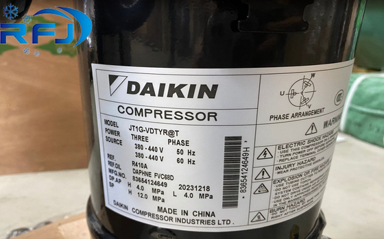 DAIKIN JT1G-VDTYR T সর্বোত্তম পারফরম্যান্সের জন্য রেফ্রিজারেশন স্ক্রোল কম্প্রেসার