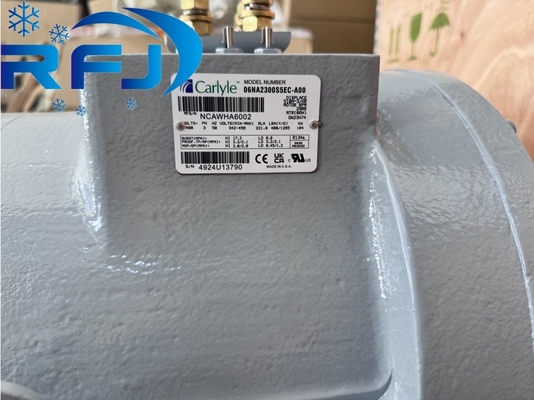 কার্লাইল 06NA2300S5EC-A00 স্ক্রু কম্প্রেসার রেফ্রিজারেন্ট R134a ভোল্ট 342-450V