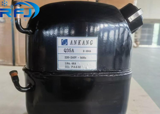 R404a Q41A হার্মেটিক পিস্টন রেফ্রিজারেশন কম্প্রেসার 220-240V 1PH 50Hz 208-230V 60Hz