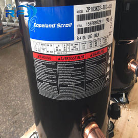কালো রঙ 3.0 HP কোপল্যান্ড স্ক্রল কম্প্রেসার ZP36KSE-TFM-522 R410 সহ