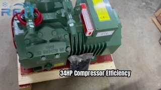 4EES 6Y কম্প্রেসার 34HP শক্তি দক্ষ